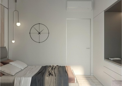 дизайн интерьера спальни ЖК Женева от KAKADU-STUDIO