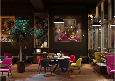 бар-кальянная от KAKADU-STUDIO